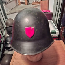 Antico elmo elmetto usato  Oliveto Lario