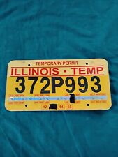 2013 illinois temporary for sale  Kirksville