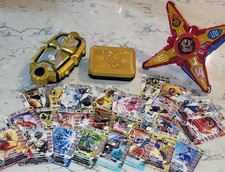 Usado, Lote de cartas Power Rangers Bandai Ninja Steel DX Battle Deluxe Mega Gosei Morpher comprar usado  Enviando para Brazil