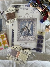 Kit de ponto cruz contado Passione Ricamo “Fatum The Fairy Of Destiny” iniciado comprar usado  Enviando para Brazil