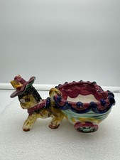 Vintage pottery donkey for sale  Colchester