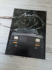Prospectus brochure avanti d'occasion  Saint-Cyr-sur-Morin