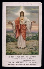 Santino holy card usato  Ragusa