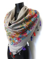 Foulard carré coton d'occasion  Le Vésinet