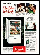 Usado, Geladeira a gás 1949 Servel não tem peças móveis em seu sistema de freezer anúncio impresso comprar usado  Enviando para Brazil