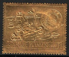 1972 ruanda francobollo usato  Milano