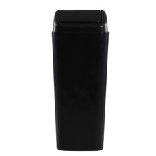 Plastic black trash for sale  SALFORD