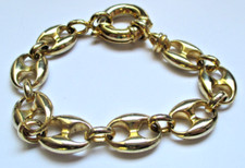 Bracelet gourmette gros d'occasion  Perros-Guirec