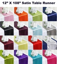 Satin table runner for sale  Olyphant