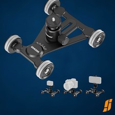 Câmera deslizante mais nova Dolly&360° cabeça esférica/braçadeira de telefone/câmera de ação SD002 comprar usado  Enviando para Brazil