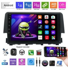 Navegação GPS para carro Honda Civic 2016-18 9" Android 9.1 DAB+Rádio player estéreo comprar usado  Enviando para Brazil