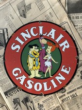 Usado, Placa de esmalte de porcelana vintage 1939 sinclair gasolina pederneiras 12 polegadas comprar usado Usado, Placa de esmalte de porcelana vintage 1939 sinclair gasolina pederneiras 12 polegadas comprar usado  Enviando para Brazil