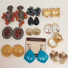Vintage clip earrings for sale  Harriman