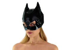 Schwarze lack katzenmaske gebraucht kaufen  Dorsten