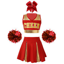 Girls shiny cheerleading for sale  SWANSEA