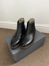 Hobbs black leather for sale  LOUTH