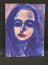 Tableau huile portrait d'occasion  Toulouse-