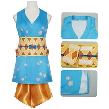 Cosplay One Piece Nami Combat Armor Dress Fantasia Kimono Halloween Carnaval Suit comprar usado  Enviando para Brazil