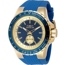 Relógio masculino Invicta Aviator quartzo mostrador azul 49307, usado comprar usado  Enviando para Brazil