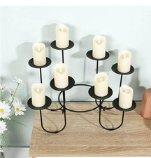 Diy mantle candelabra for sale  Walnut