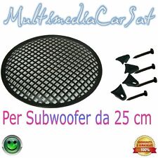 Griglia acciaio subwoofer usato  Bari
