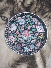 Floral ornamental plate for sale  SWANAGE