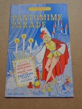 Pantomime parade magazine for sale  WORTHING