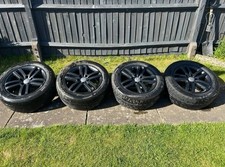 Black audi alloy for sale  BIRMINGHAM