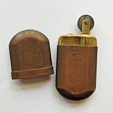 Accendino vintage brass usato  Napoli