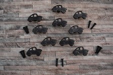 10 peças de ferro fundido vintage formato de carro porta gaveta armário puxa maçanetas alça comprar usado  Enviando para Brazil
