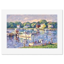 Usado, Bill Schmidt, "Mariners Cove" Edição Limitada Serigrafia à Prova de Impressora, Numbere comprar usado  Enviando para Brazil