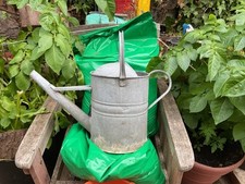 Vintage galvanised watering for sale  PETERBOROUGH