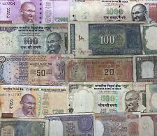 BILLETES DE RUPIA INDIA - ELECCIÓN DE BILLETE Y ESTILO - INDIA segunda mano  Embacar hacia Mexico