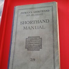 Pitmans shorthand manual for sale  NOTTINGHAM