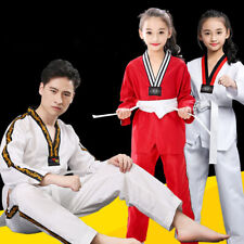 Usado, Uniforme de taekwondo coreano de secagem rápida gola V uniformes Dobok Tae Kwon Do MMA comprar usado  Enviando para Brazil