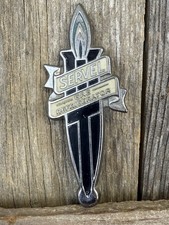Emblema vintage de porta de geladeira a gás Servel comprar usado Emblema vintage de porta de geladeira a gás Servel comprar usado  Enviando para Brazil