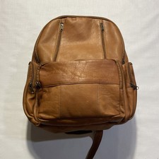 Mochila de couro genuíno Vng feita na Colômbia América do Sul viagem marrom bronzeado comprar usado  Enviando para Brazil