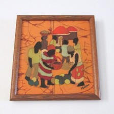 Vintage framed african for sale  Albuquerque