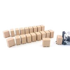 20x chargements de cartons sur palettes, HO 1/87 marchandises transport décor H0 na sprzedaż  Wysyłka do Poland