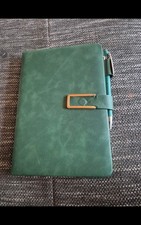 Notizbuch grün stift gebraucht kaufen  Langenaltheim