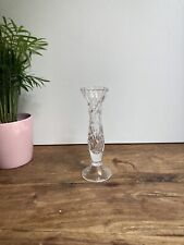 Bud vase crystal for sale  MELTON MOWBRAY