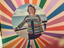 Festival cardigan crochet for sale  PAIGNTON