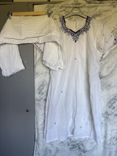 White indian shalwar for sale  WYLAM
