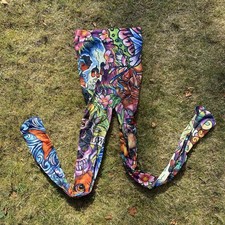 Tattoo tights costume for sale  LITTLEHAMPTON