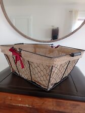 Panier déco métal d'occasion  Pérols