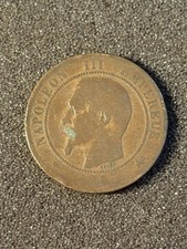 1855 dix centimes for sale  Candor