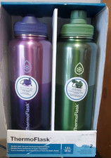 Thermoflask 40oz stainless for sale  Almond