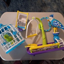 Little Live Pets Cleverkeet Bird & Play Set + Carrinho + Gaiola para Pássaros e Pássaro Verde comprar usado  Enviando para Brazil