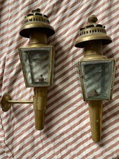 Railway lanterns brass for sale  KINGSBRIDGE