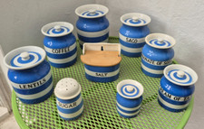 Cornishware green blue for sale  SURBITON